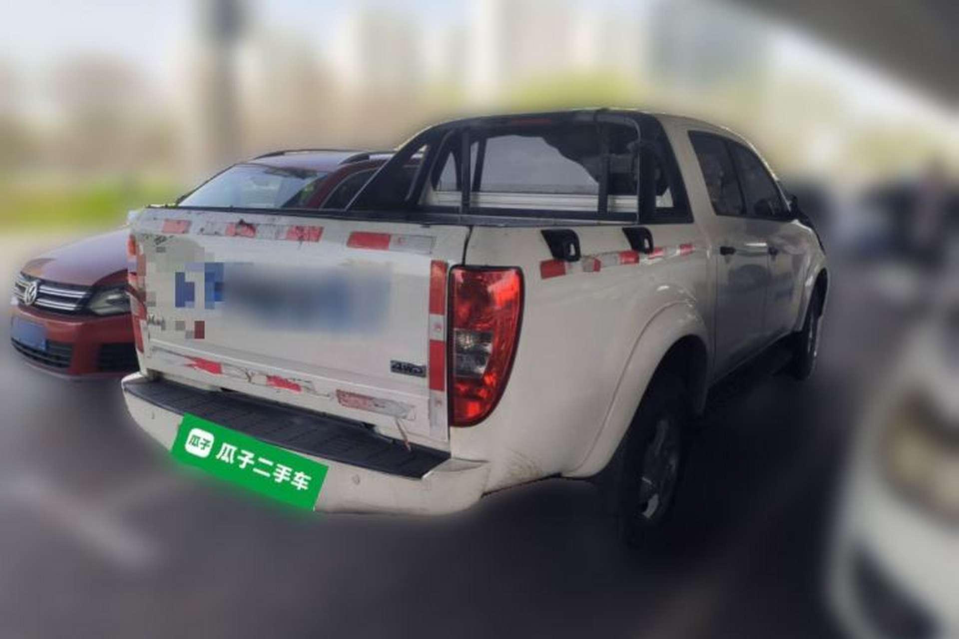 Used JMC Yuhu 5 2019 2.0T Diesel Manual 4x4 Advanced China VI Standard Rear Right 45 Deg