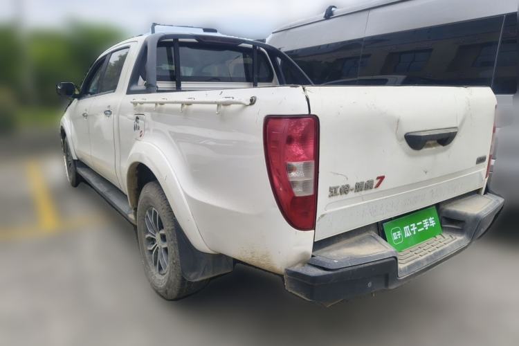 Used JMC Yuhu 7 2019 2.0T Diesel Manual 4x4 Comfort Edition China VI Standard Long Wheelbase JX4D20A6L Rear Left 45 Deg