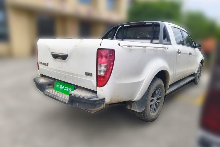 Used JMC Yuhu 7 2019 2.0T Diesel Manual 4x4 Comfort Edition China VI Standard Long Wheelbase JX4D20A6L Rear Right 45 Deg