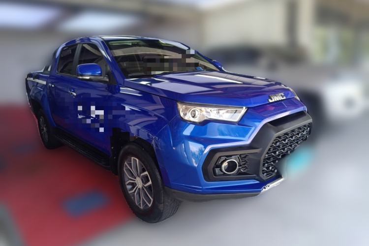 Used JMC Yuhu 7 2020 2.0T Diesel Automatic 2WD Comfort Edition Short Wheelbase China VI Emission Standard JX4D20A6L Front Right 45 Deg