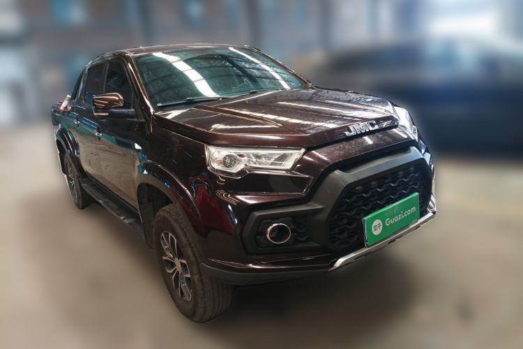 Used JMC Yuhu 7 2020 2.0T Diesel Automatic 2WD Comfort Plus Long Wheelbase China VI Emission Standard JX4D20A6L Front Right 45 Deg