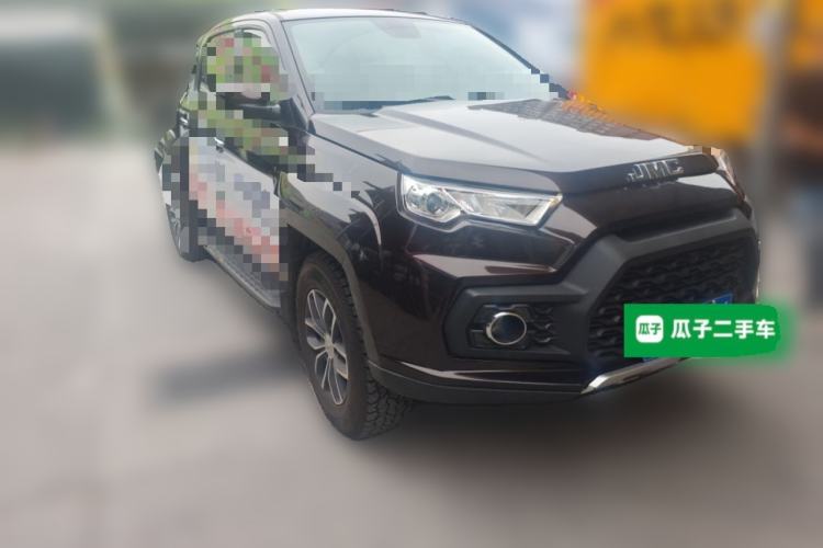 Used JMC Yuhu 7 2020 2.0T Diesel Manual 4x4 Comfort Edition Short Wheelbase China VI Emission Standard JX4D20A6L Front Right 45 Deg