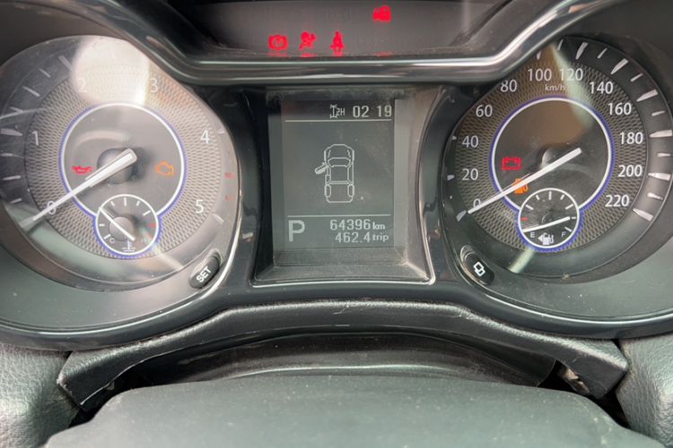 Used JMC Yuhu 7 2020 2.0T Diesel Automatic 4x4 Comfort Edition Short Wheelbase China VI Standard JX4D20A6L Odometer Close Up