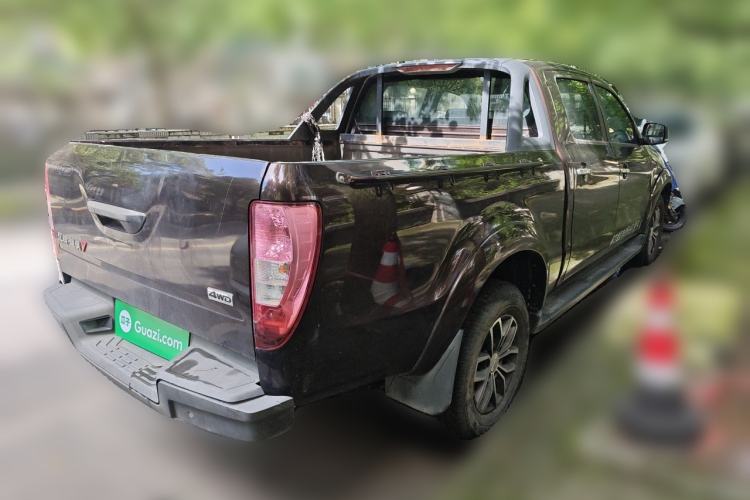Used JMC Yuhu 7 2020 2.0T Diesel Manual 4x4 Comfort Edition Long Wheelbase China VI Emission Standard JX4D20A6L Rear Right 45 Deg