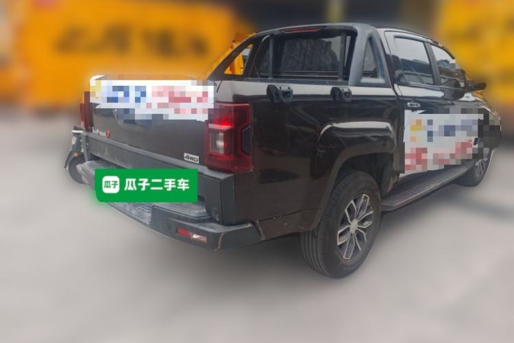 Used JMC Yuhu 7 2020 2.0T Diesel Manual 4x4 Comfort Edition Short Wheelbase China VI Emission Standard JX4D20A6L Rear Right 45 Deg