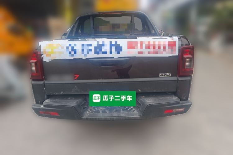 Used JMC Yuhu 7 2020 2.0T Diesel Manual 4x4 Comfort Edition Short Wheelbase China VI Emission Standard JX4D20A6L Rear