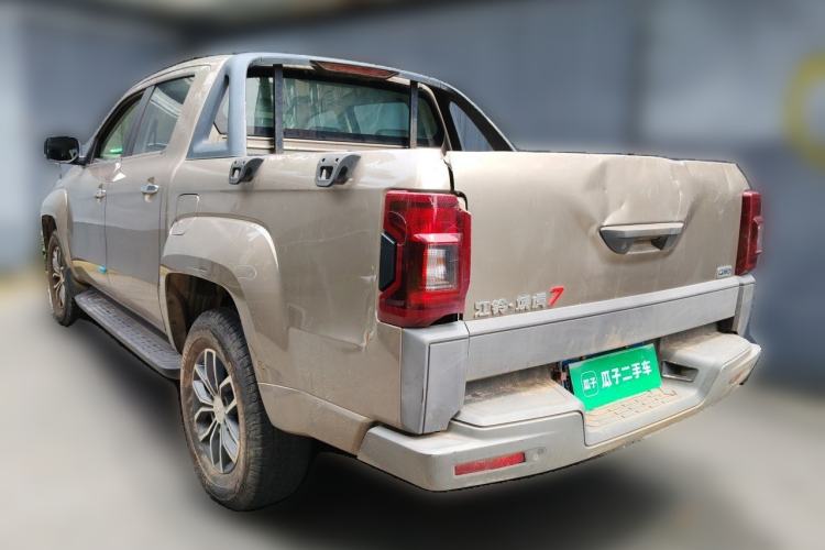 Used JMC Yuhu 7 2020 2.0T Diesel Automatic 4x4 Comfort Edition Short Wheelbase China VI Standard JX4D20A6L Rear Left 45 Deg