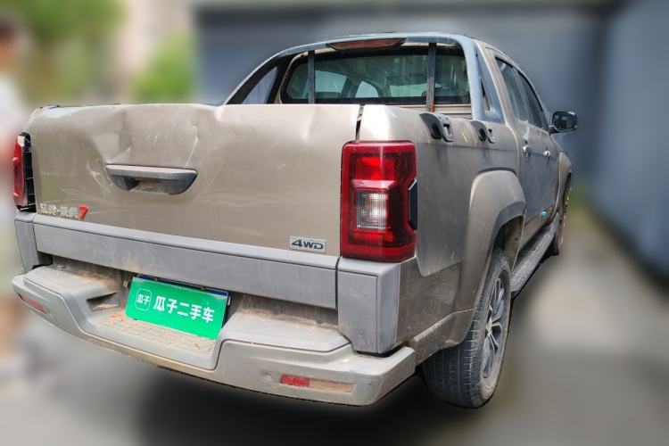 Used JMC Yuhu 7 2020 2.0T Diesel Automatic 4x4 Comfort Edition Short Wheelbase China VI Standard JX4D20A6L Rear Right 45 Deg