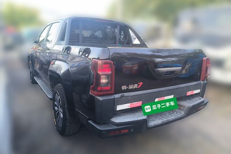 Used JMC Yuhu 7 2020 2.0T Diesel Manual Two-Wheel Drive Comfort Edition Short Wheelbase China VI Standard JX4D20A6L Rear Left 45 Deg