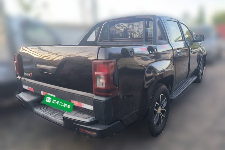 Used JMC Yuhu 7 2020 2.0T Diesel Manual Two-Wheel Drive Comfort Edition Short Wheelbase China VI Standard JX4D20A6L Rear Right 45 Deg