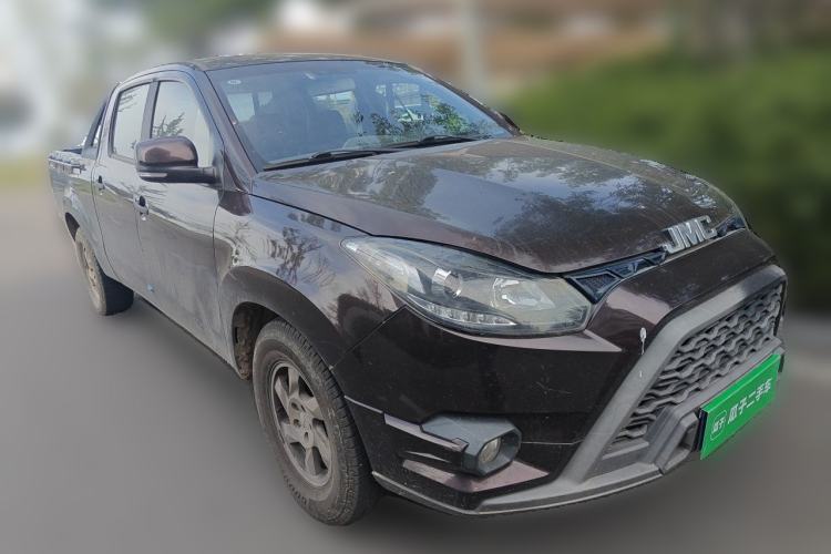 Used JMC Yuhu 7 2020 2.0T Diesel Automatic 2WD Comfort Plus Long Wheelbase China VI Emission Standard JX4D20A6L Front Right 45 Deg