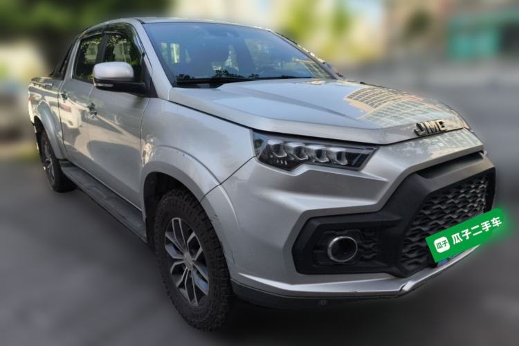 Used JMC Yuhu 7 2020 2.0T Diesel Automatic 4x4 Prestige Edition Long Wheelbase China VI Emission Standard JX4D20A6L Front Right 45 Deg
