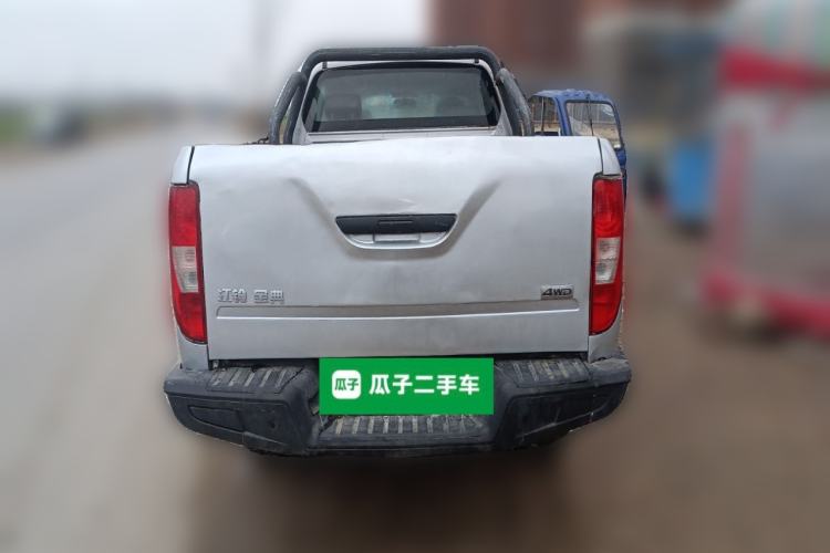 Used JMC Yuhu 7 2020 2.0T Diesel Manual 4x4 Comfort Edition Long Wheelbase China VI Emission Standard JX4D20A6L Rear