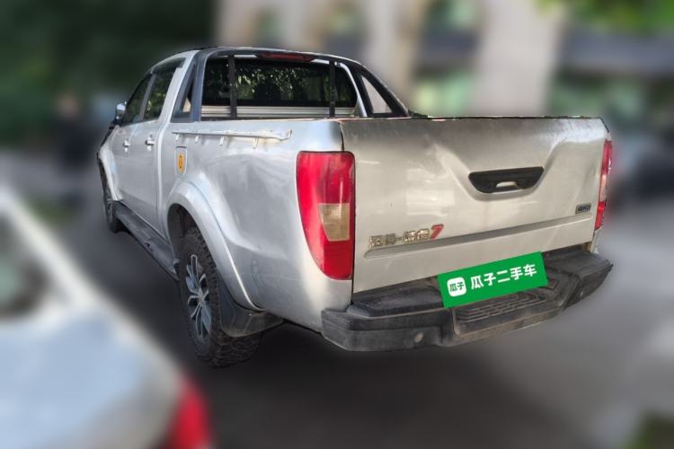 Used JMC Yuhu 7 2020 2.0T Diesel Automatic 4x4 Prestige Edition Long Wheelbase China VI Emission Standard JX4D20A6L Rear Left 45 Deg
