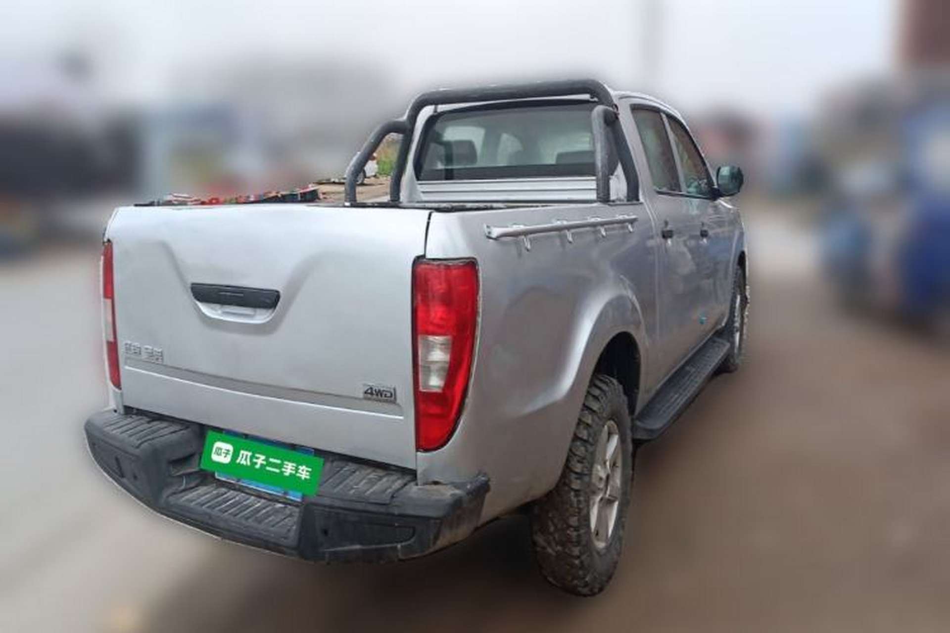 Used JMC Yuhu 7 2020 2.0T Diesel Manual 4x4 Comfort Edition Long Wheelbase China VI Emission Standard JX4D20A6L Rear Right 45 Deg