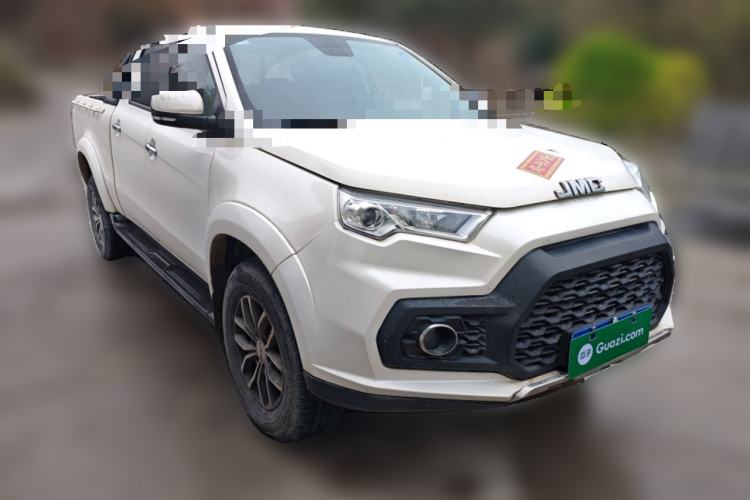 Used JMC Yuhu 7 2020 2.0T Diesel Automatic 2WD Comfort Plus Long Wheelbase China VI Emission Standard JX4D20A6L Front Right 45 Deg