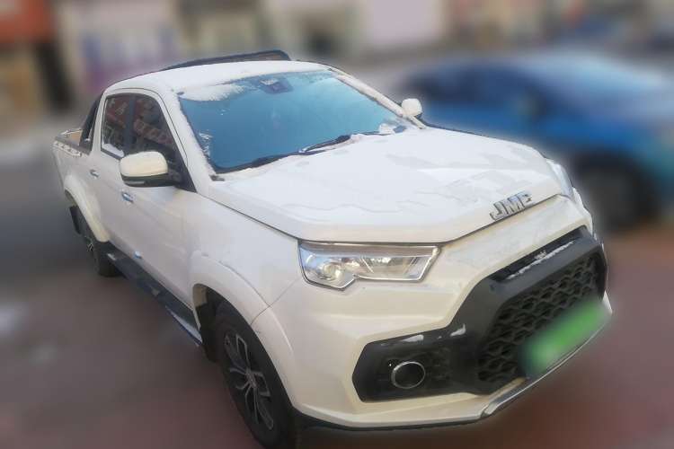 Used JMC Yuhu 7 2020 2.0T Diesel Automatic 4x4 Comfort Edition Long Wheelbase China VI Emission Standard JX4D20A6L Front Right 45 Deg