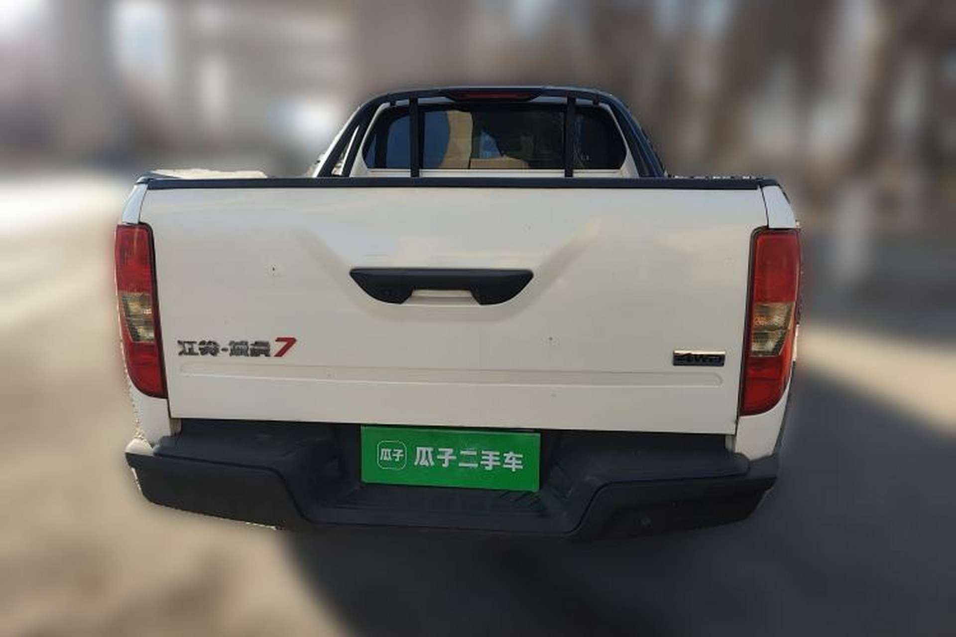Used JMC Yuhu 7 2020 2.0T Diesel Manual 4x4 Comfort Edition Long Wheelbase China VI Emission Standard JX4D20A6L Rear