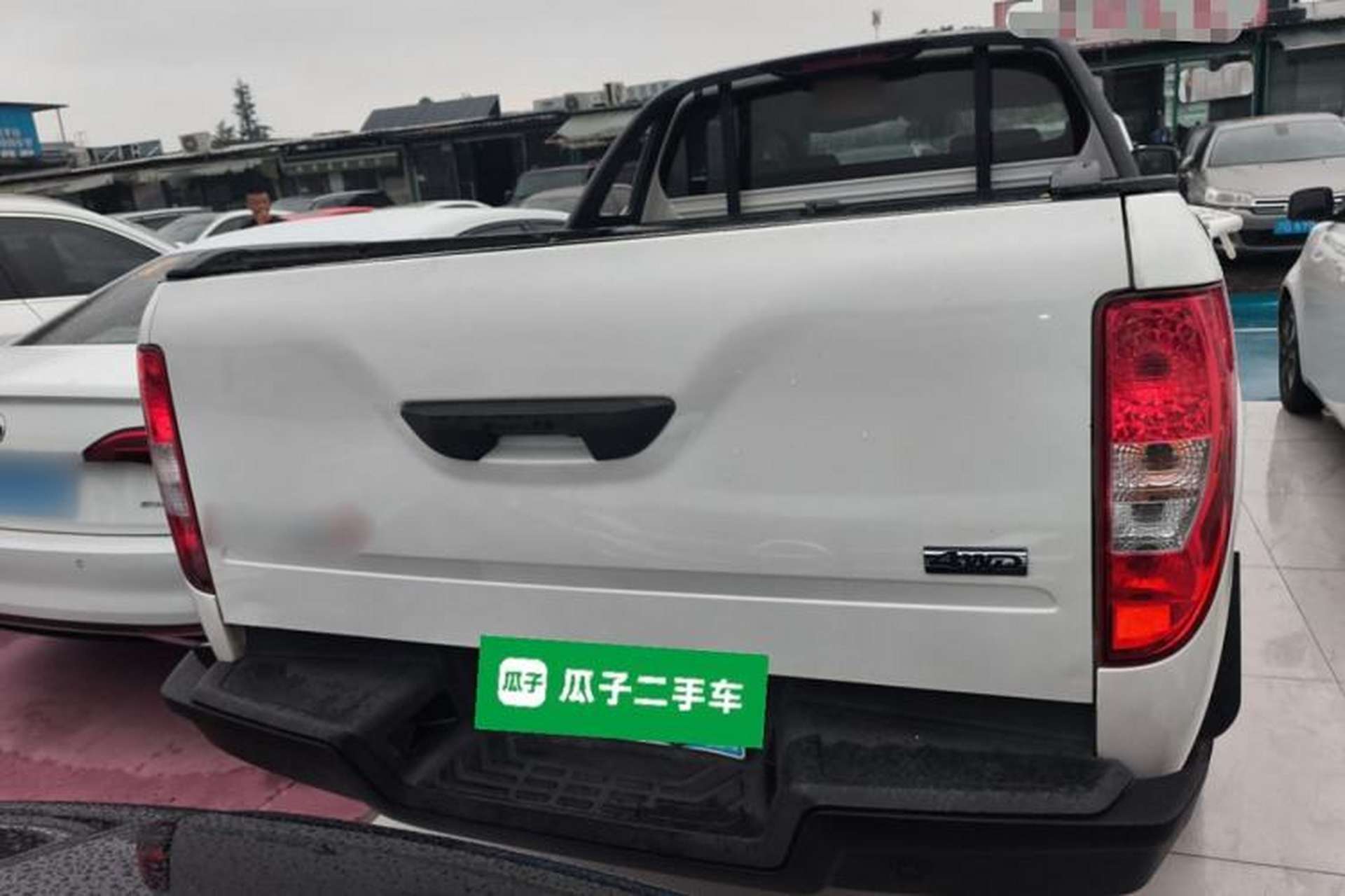 Used JMC Yuhu 7 2020 2.0T Diesel Manual 4x4 Comfort Edition Long Wheelbase China VI Emission Standard JX4D20A6L Rear