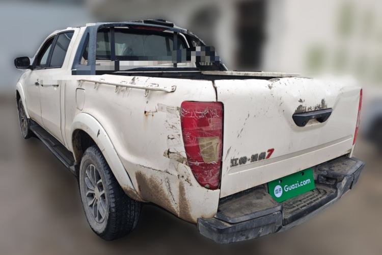 Used JMC Yuhu 7 2020 2.0T Diesel Automatic 2WD Comfort Plus Long Wheelbase China VI Emission Standard JX4D20A6L Rear Left 45 Deg
