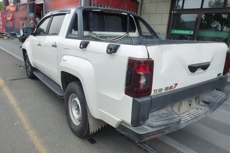 Used JMC Yuhu 7 2020 2.0T Diesel Automatic 4x4 Comfort Edition Short Wheelbase China VI Standard JX4D20A6L Rear Left 45 Deg