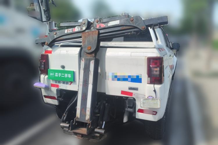 Used JMC Yuhu 7 2020 2.0T Diesel Manual 4x4 Comfort Edition Short Wheelbase China VI Emission Standard JX4D20A6L Rear