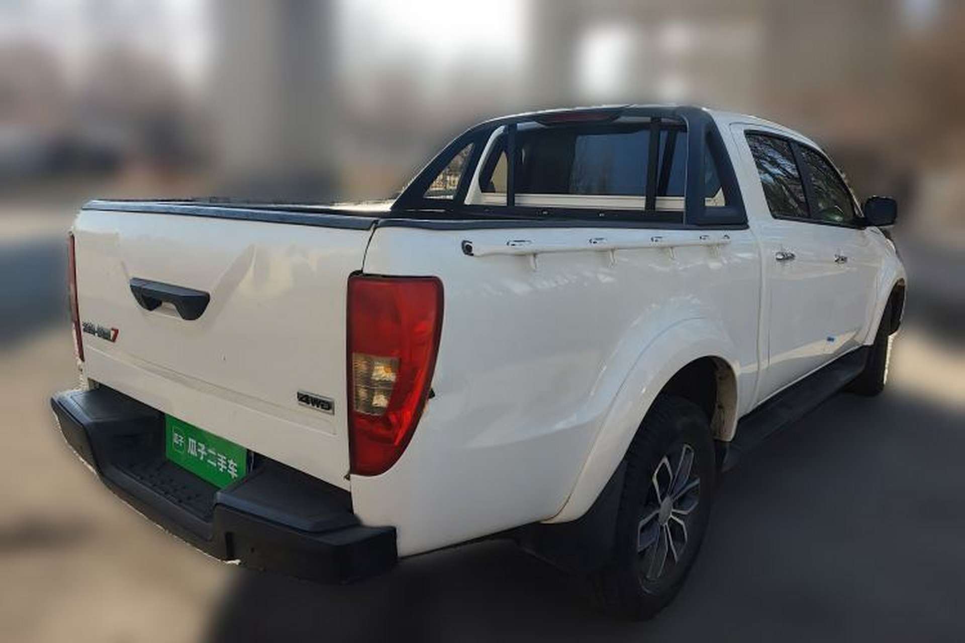 Used JMC Yuhu 7 2020 2.0T Diesel Manual 4x4 Comfort Edition Long Wheelbase China VI Emission Standard JX4D20A6L Rear Right 45 Deg