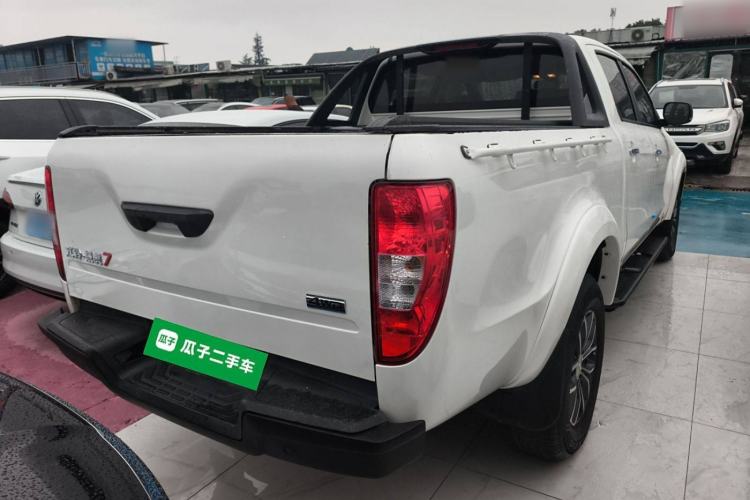 Used JMC Yuhu 7 2020 2.0T Diesel Manual 4x4 Comfort Edition Long Wheelbase China VI Emission Standard JX4D20A6L Rear Right 45 Deg