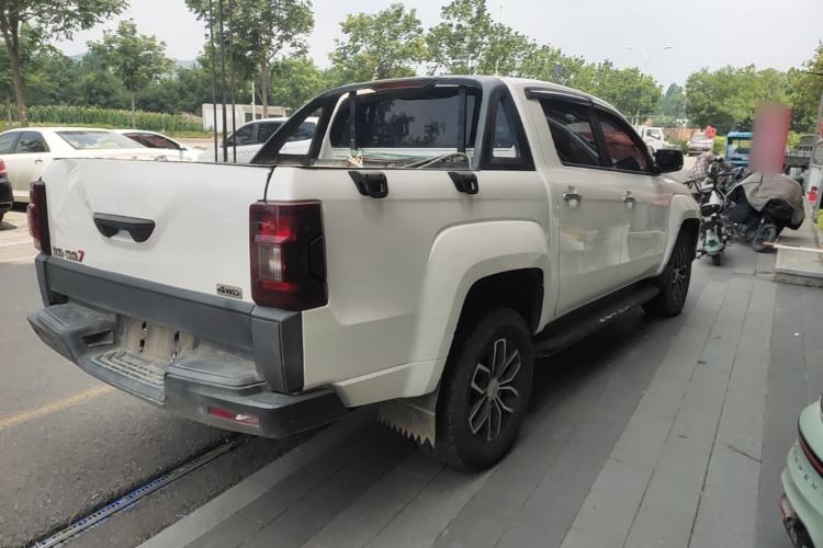 Used JMC Yuhu 7 2020 2.0T Diesel Automatic 4x4 Comfort Edition Short Wheelbase China VI Standard JX4D20A6L Rear Right 45 Deg