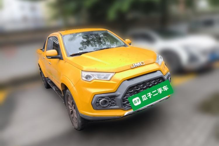 Used JMC Yuhu 7 2020 2.0T Diesel Automatic 2WD Comfort Plus Long Wheelbase China VI Emission Standard JX4D20A6L Front Right 45 Deg