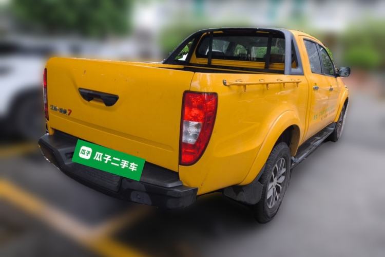 Used JMC Yuhu 7 2020 2.0T Diesel Automatic 2WD Comfort Plus Long Wheelbase China VI Emission Standard JX4D20A6L Rear Right 45 Deg