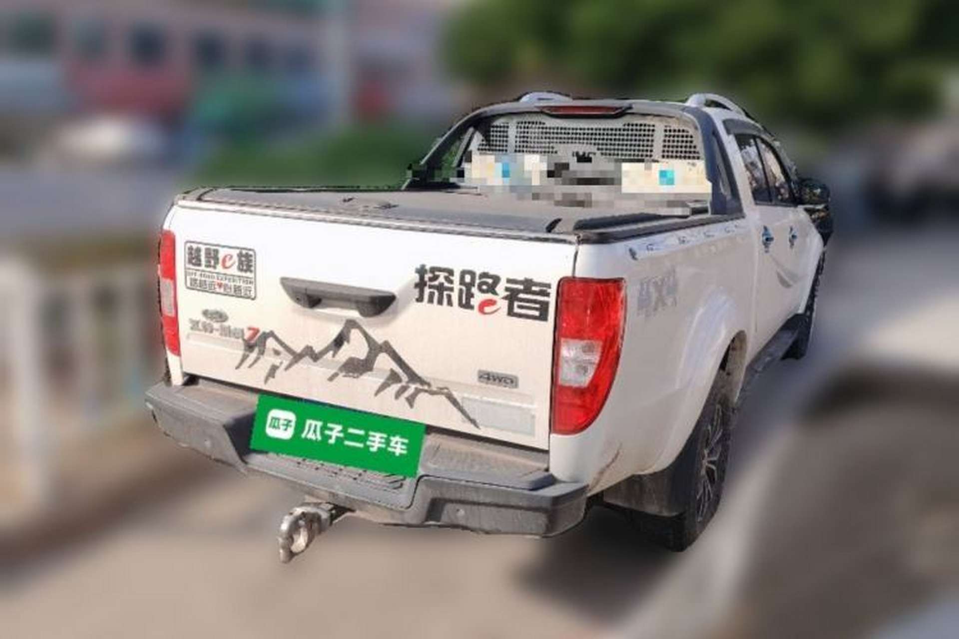 Used JMC Yuhu 7 2022 2.0T Automatic Diesel 4x4 Comfort Plus Long Wheelbase Rear Right 45 Deg