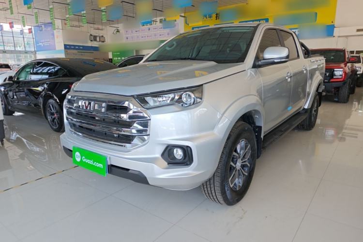 Used JMC Yuhu 7 2023 2.0T Automatic Diesel Two-Wheel-Drive Comfort Edition with Long Wheelbase and Flat-Bottom Cargo Bed Guazi used car, China used car export, Used car for sale, Used  cars, Cheapest cars for sale
