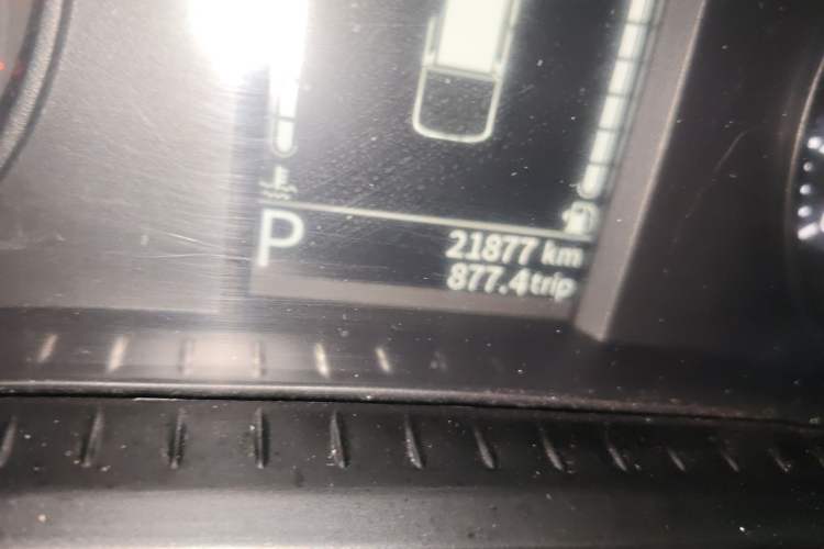 Used JMC Yuhu 7 2023 2.0T Automatic Diesel Two-Wheel Drive Comfort Version Standard Wheelbase Odometer Close Up