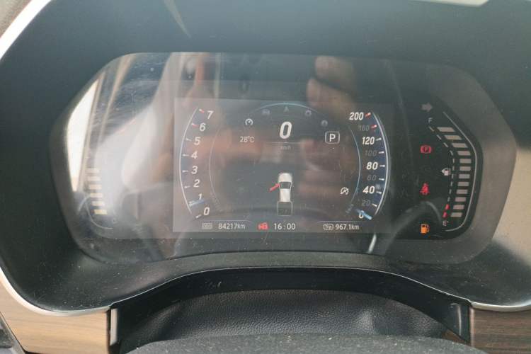 Used JMC Yuhu 9 2019 2.0T Automatic Gasoline Two-Wheel Drive Comfort Edition Instrument Cluster