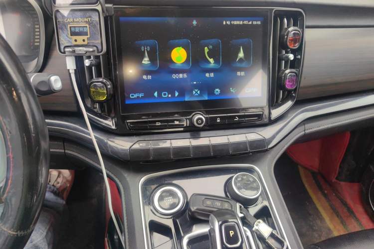 Used JMC Yuhu 9 2020 2.0T Automatic Diesel 4x4 Comfort Edition Audio And AC Panel