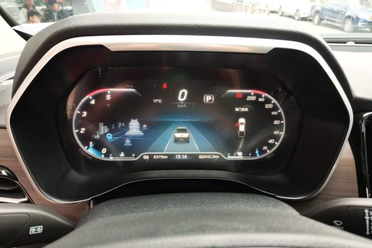 Used JMC Yuhu 9 2022 2.0T Automatic Diesel 4x4 Ultimate Edition Instrument Cluster