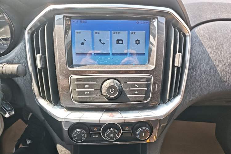 Used JMC Yuhu EV 2022 4x2 LX JX1032PSEF5BEV Audio And AC Panel