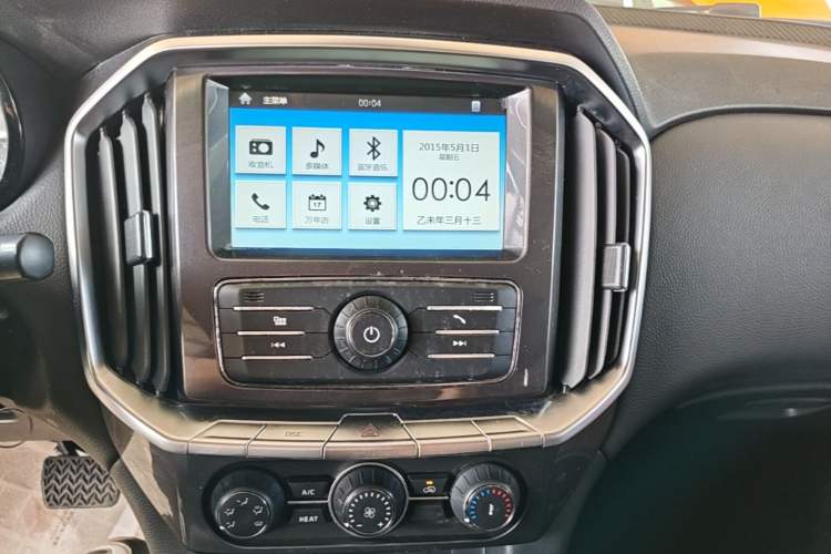 Used JMC Yuhu EV 2022 4x2 LX JX5032XXYPSE5BEV Audio And AC Panel