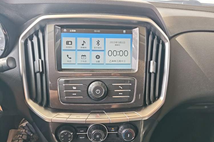 Used JMC Yuhu EV 2022 4x2 LX JX5032XXYPSE5BEV Audio And AC Panel