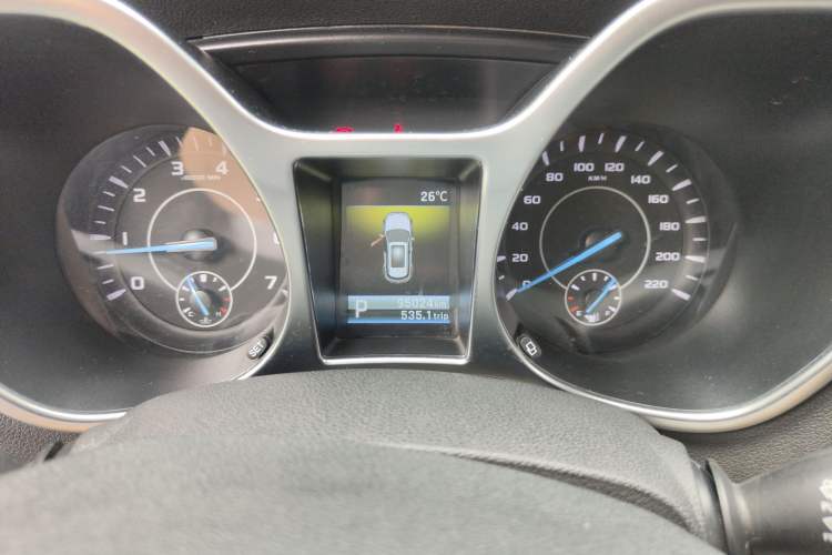 Used JMC Yusheng S330 2016 1.5L GTDi Automatic Two-Wheel Drive Flagship Edition Instrument Cluster
