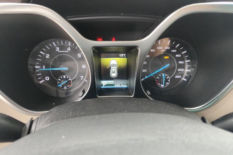 Used JMC Yusheng S330 2016 1.5L GTDi Automatic Two-Wheel Drive Flagship Edition Instrument Cluster