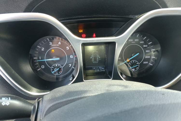 Used JMC Yusheng S330 2016 1.5L GTDi Manual Two-Wheel Drive Value Edition Instrument Cluster