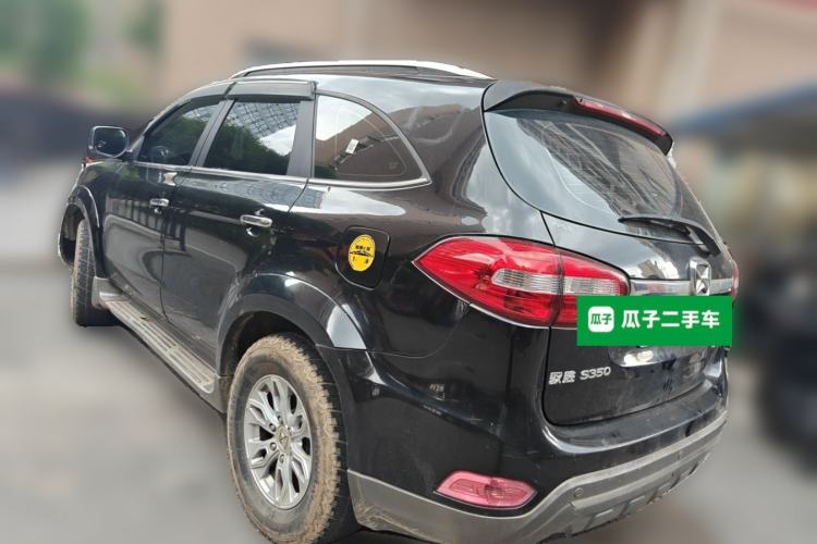 Used JMC Yusheng S350 2013 2.4T Automatic 4x4 Diesel Luxury 5-Seater Rear Left 45 Deg