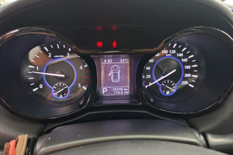Used JMC Yusheng S350 2013 2.4T Automatic 2WD Diesel Luxury Edition 5 Seats Instrument Cluster
