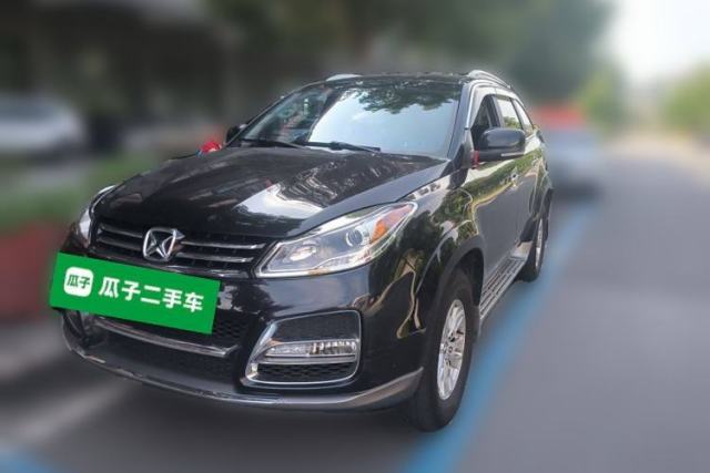 Used JMC Yusheng S350 2014 2.4T Automatic 2WD Diesel Luxury Version with Sunroof 5 Seats