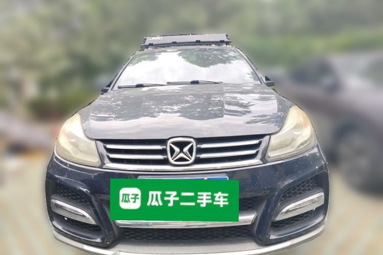 Used JMC Yusheng S350 2014 2.4T Automatic 2WD Diesel Luxury Version with Sunroof 7 Seats Front