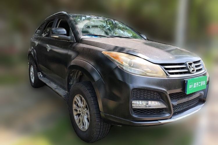 Used JMC Yusheng S350 2014 2.4T Automatic 4x4 Diesel Luxury Version with Sunroof 7 Seats Front Right 45 Deg