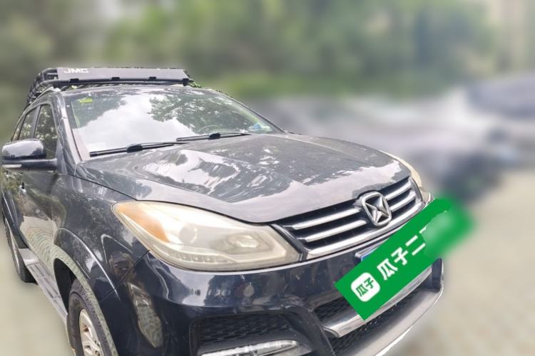 Used JMC Yusheng S350 2014 2.4T Automatic 2WD Diesel Luxury Version with Sunroof 7 Seats Front Right 45 Deg