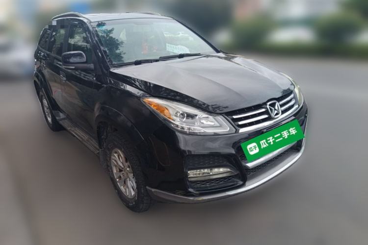 Used JMC Yusheng S350 2014 2.4T Automatic 2WD Diesel Luxury Version with Sunroof 5 Seats Front Right 45 Deg